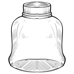 jars handdrawn illustration