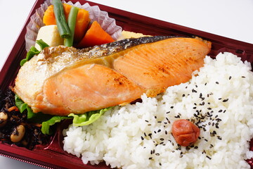 鮭弁当