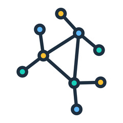 Network Nodes Icon