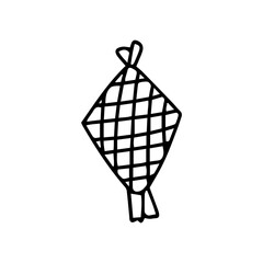 simple elemnt on ramadan doodles. Illustration vector graphic. Design concept Islamic symbols and icons with HandDrawn Sketch