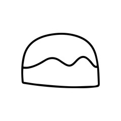 simple elemnt on ramadan doodles. Illustration vector graphic. Design concept Islamic symbols and icons with HandDrawn Sketch