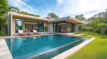 Luxury Tropical Villa with Infinity Pool