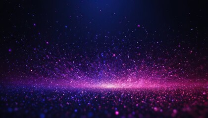 Fototapeta premium Abstract background with purple neon light lines 3d rendering