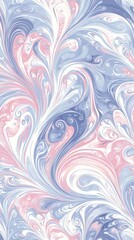 Ethereal Watercolor Pattern in Soft Gradients