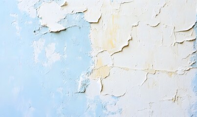 Fototapeta premium Abstract Blue and White Painting Texture Background, Generative AI