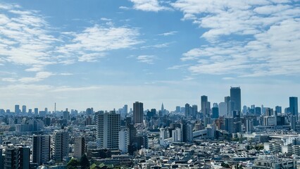 Fototapeta premium 都会の空