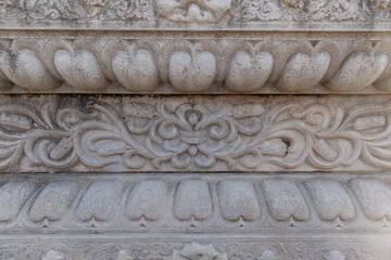 The stone carvings of Yuan Shikai's tomb