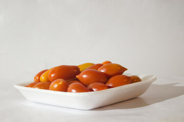 Cherry Tomatoes on a Tray