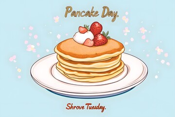 Pancake day, Shrove Tuesday , Generative AI