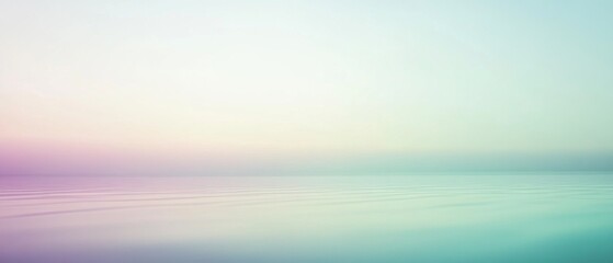 Fototapeta premium A tranquil abstract gradient background with soft lilac and mint green.featuring calming color transitions.focusing on peace and relaxation.ideal for wellness and beauty visuals