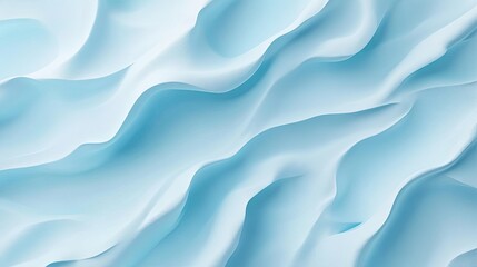 Obraz premium Gentle Ripples on Pastel Blue Background for Design Use