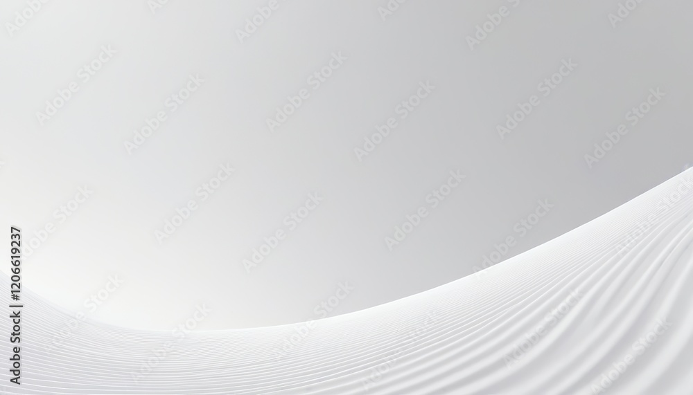 Poster abstract white wave background with smooth white background with smooth lines