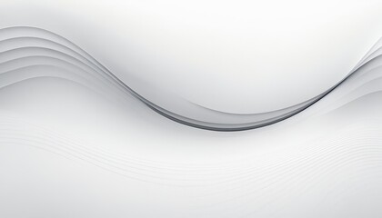Abstract white wave background with smooth white background with smooth lines
