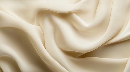 Obraz premium Smooth Beige Fabric with Light Texture and Soft Finish