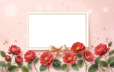 flower borders, wreaths, plants, anniversaries