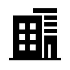 apartment building icon design
