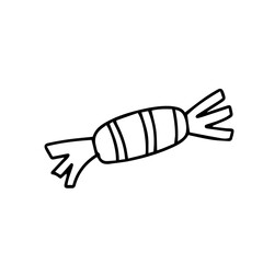 black outline on ramadan doodles element design