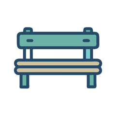 bench icon design