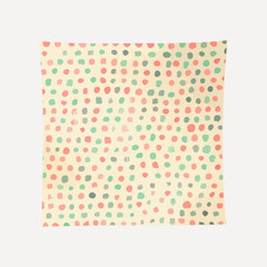 Cute sticky notes illustration vector