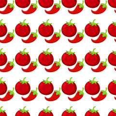 Vegatable Pattern Background