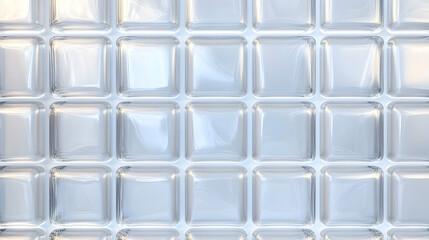Abstract white square grid texture background; design element