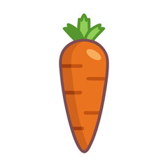 carrot fruit icon design
