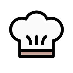 Chef's hat icon design