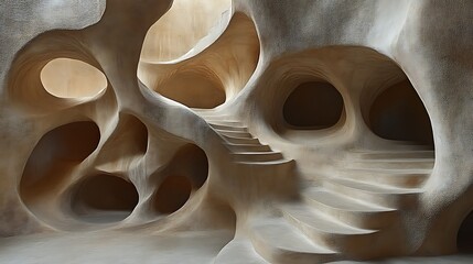 Cave Staircase Interior Design Architecture