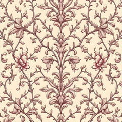 seamless pattern with flowers