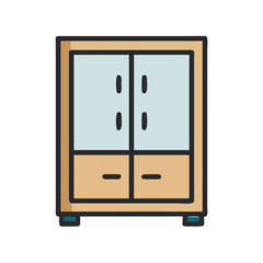 cupboard icon design