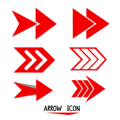 arrow hand draw icons