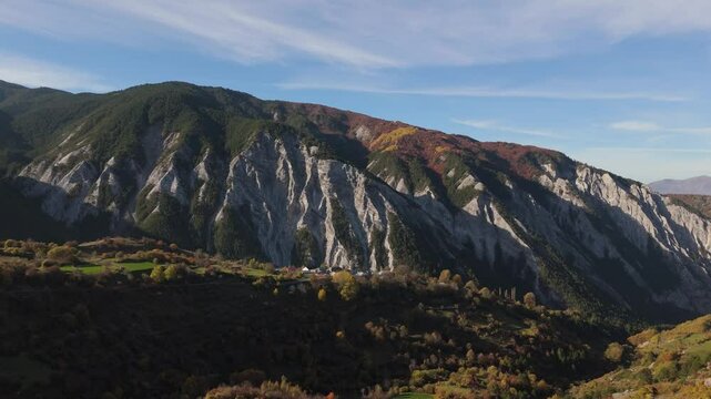 Bird's Eye View of Rade, Tejz&euml;, Albania - Scenic Landscape