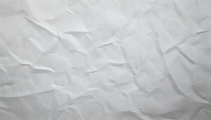 Fototapeta premium White recycled craft paper texture as background. Grey paper texture, Old vintage page or grunge vignette of old newspaper. Pattern rough art creased grunge letter. Hardboard with copy space for text.