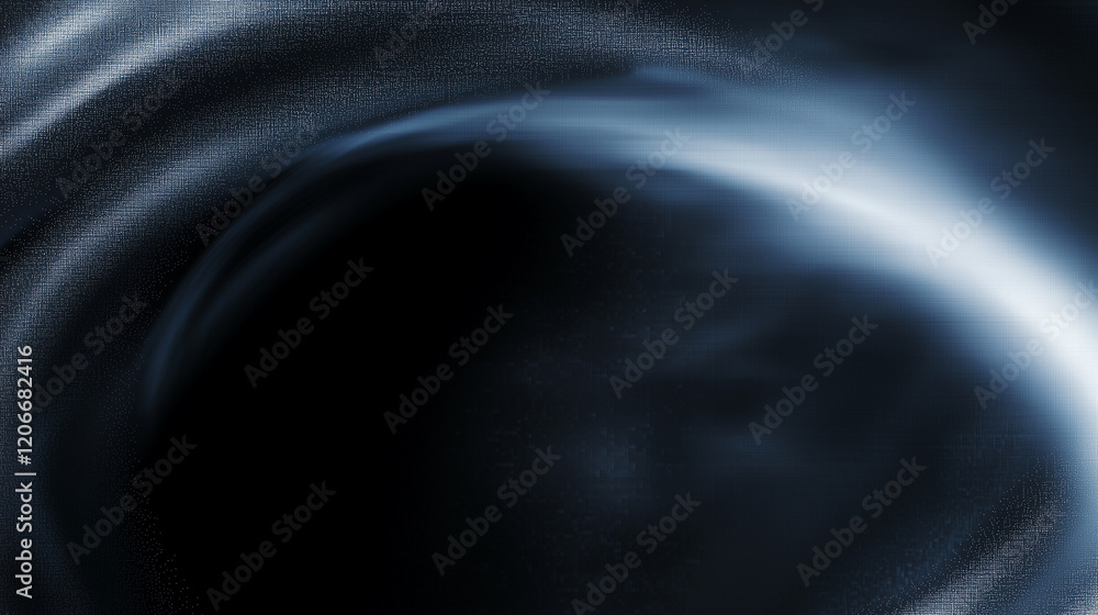 Aufkleber Elegant dark blue abstract background with circular gradient and glowing effect, designed to add depth and sophistication to creative projects in fashion, art, interior design, advertising, and graphi