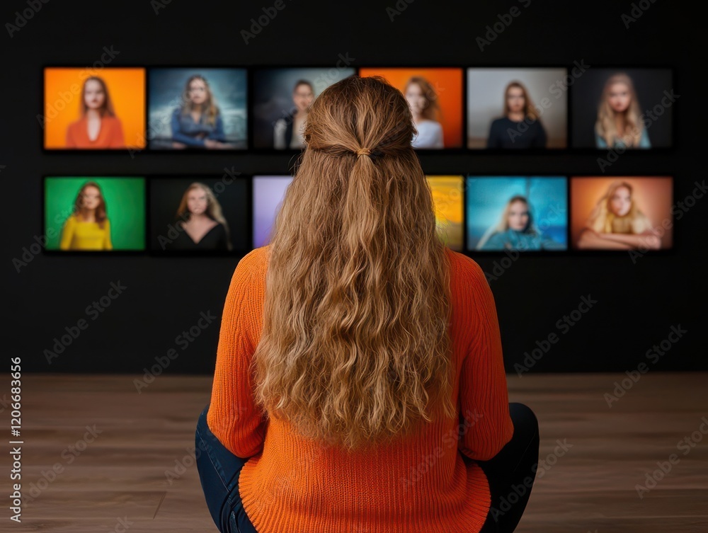 Poster streaming services entertainment trends. ai-driven content personalization using ai to recommend hyp