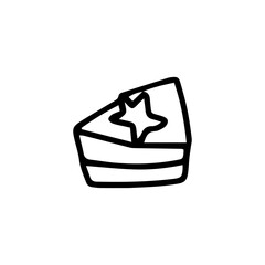 handrawn party doodles element. 2025 new year.  Party time doodle clipart with fireworks, party hat, birthday cake, holiday gift box. Hand drawn icons