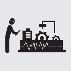 professional equipment maintenance icon