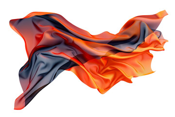 Race Flag Illustration Isolated on a Transparent Background