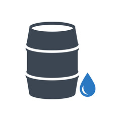 Water Barrel Icon