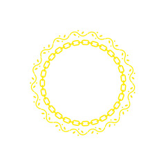 Leaves Circle Emblem