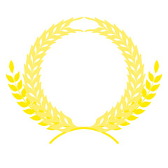 Leaves Circle Emblem