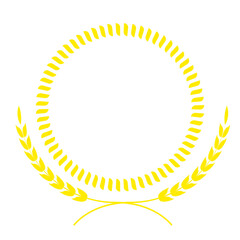 Leaves Circle Emblem