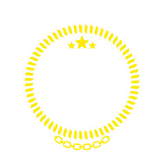 Leaves Circle Emblem