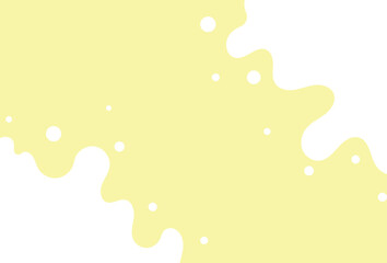 milk splatters background of Modern poster, dynamic splashes and drops. Vector illustration in a flat style of minimalism