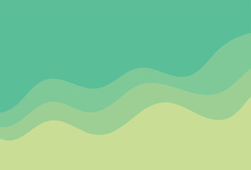 Minimalist abstract background with wavy gradients creating a calming and modern design