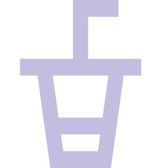 Drink icon logo design