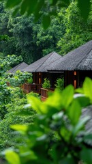 Eco Resort Offering Delicious Plant-Based Meals in a Serene Natural Setting
