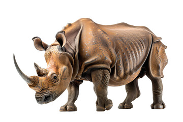Fototapeta premium rhino, rhinoceros, a beautiful rhinoceros