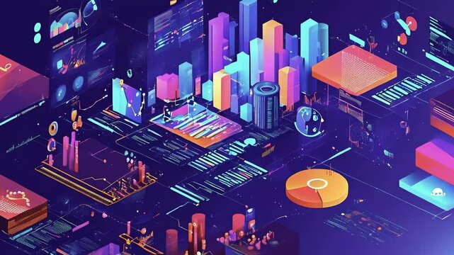 Animated Infographics of Big Data