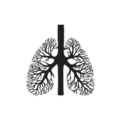 human anatomy lung tree